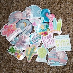 ‼️ Sold ‼️17 Pura vida stickers